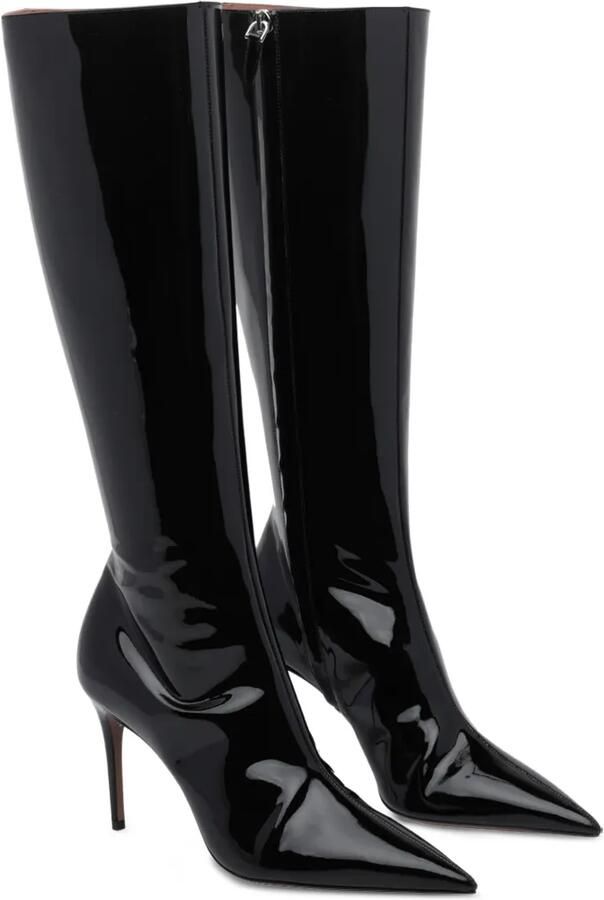Jeffrey Campbell patent-finish knee-high boots Zwart - Foto 2