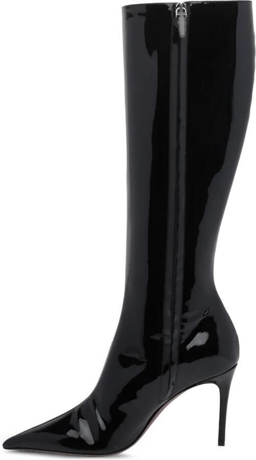 Jeffrey Campbell patent-finish knee-high boots Zwart - Foto 4