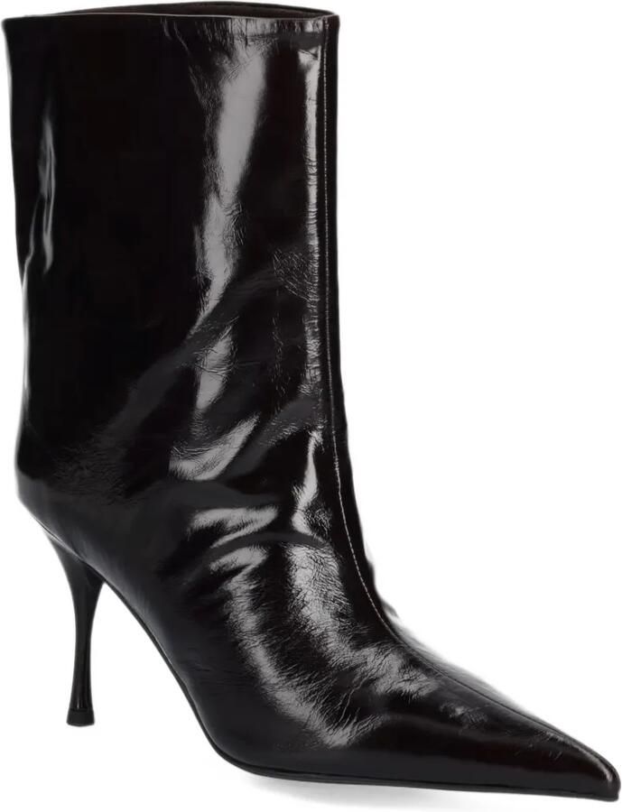 Jeffrey Campbell patent-finish pointed-toe ankle boots Bruin - Foto 2