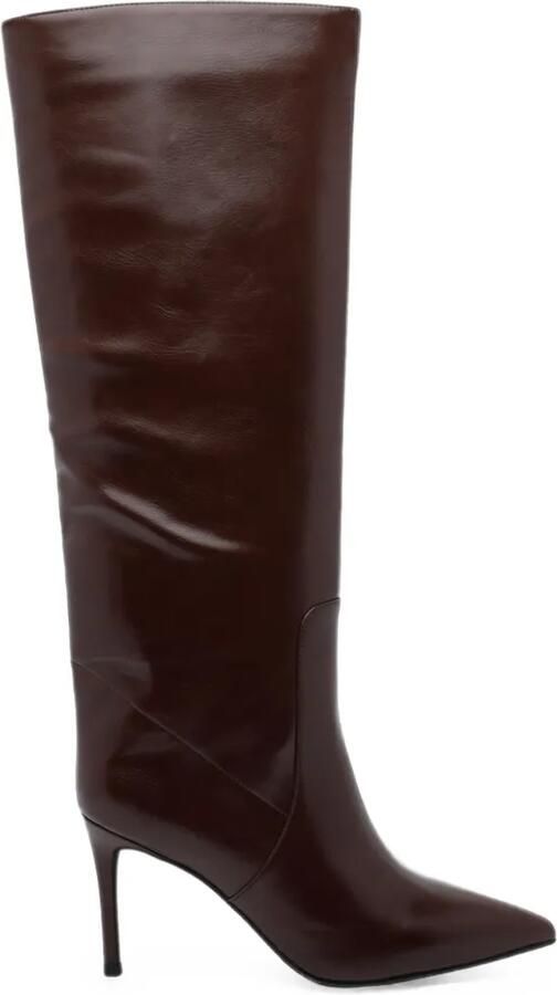 Jeffrey Campbell pointed-toe stiletto knee-high boots Bruin
