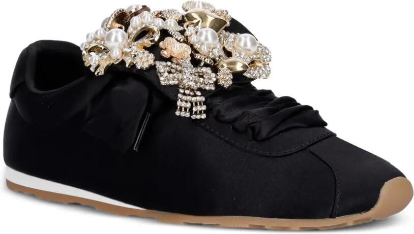 Jeffrey Campbell Shelter sneakers verfraaid met kristallen en imitatieparels Zwart - Foto 3