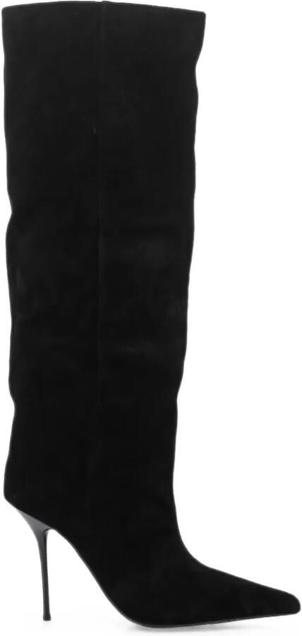 Jeffrey Campbell suede pointed-toe boots Zwart
