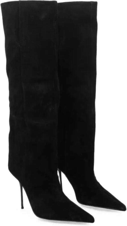 Jeffrey Campbell suede pointed-toe boots Zwart - Foto 2