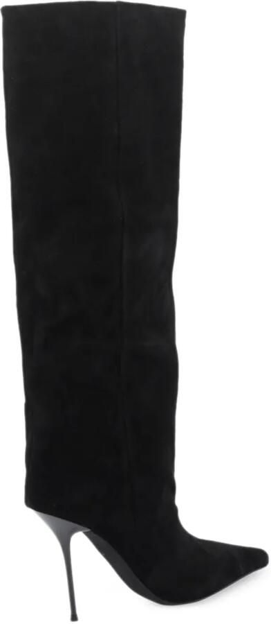 Jeffrey Campbell suede pointed-toe boots Zwart - Foto 3