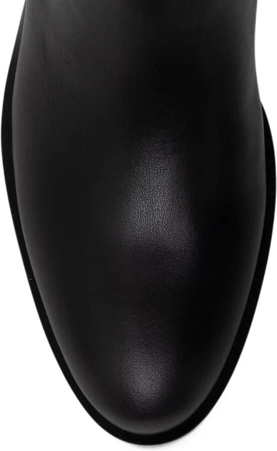 Jeffrey Campbell Torrential knee-high leather boots Zwart - Foto 2