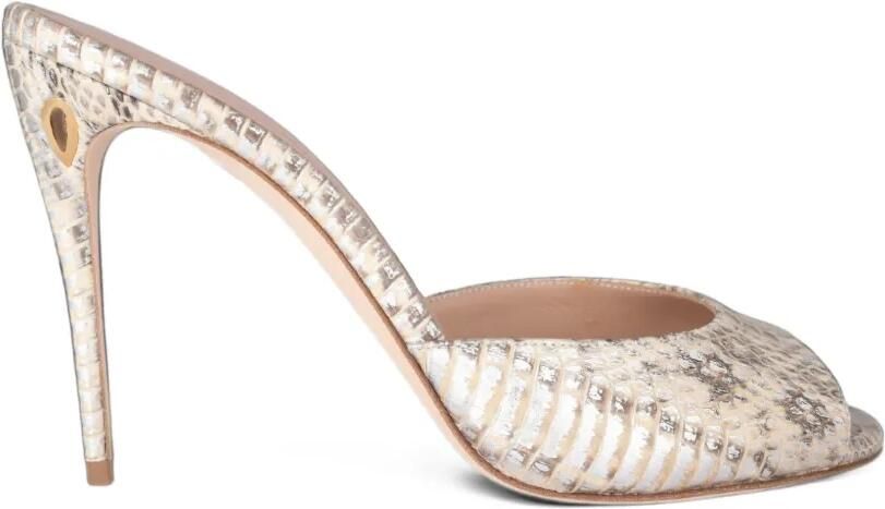 Jennifer Chamandi Guido open-toe mules Beige