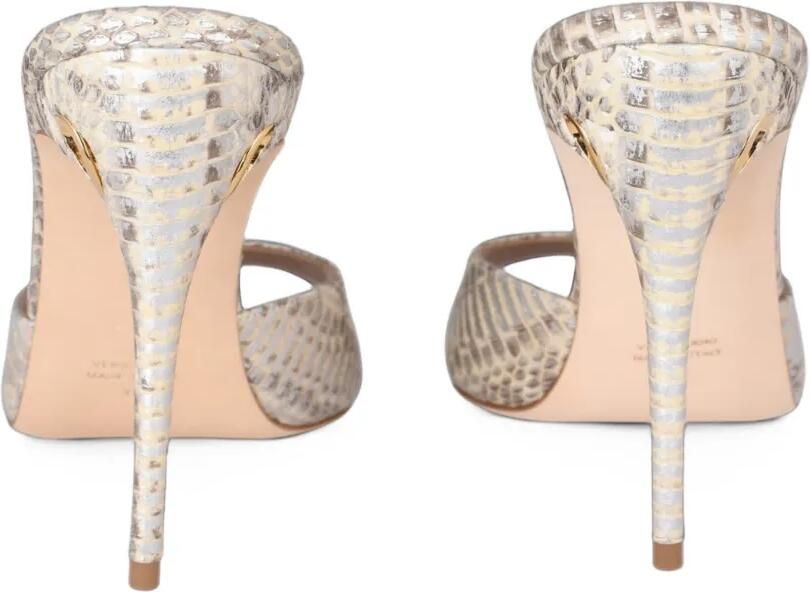 Jennifer Chamandi Guido open-toe mules Beige - Foto 3