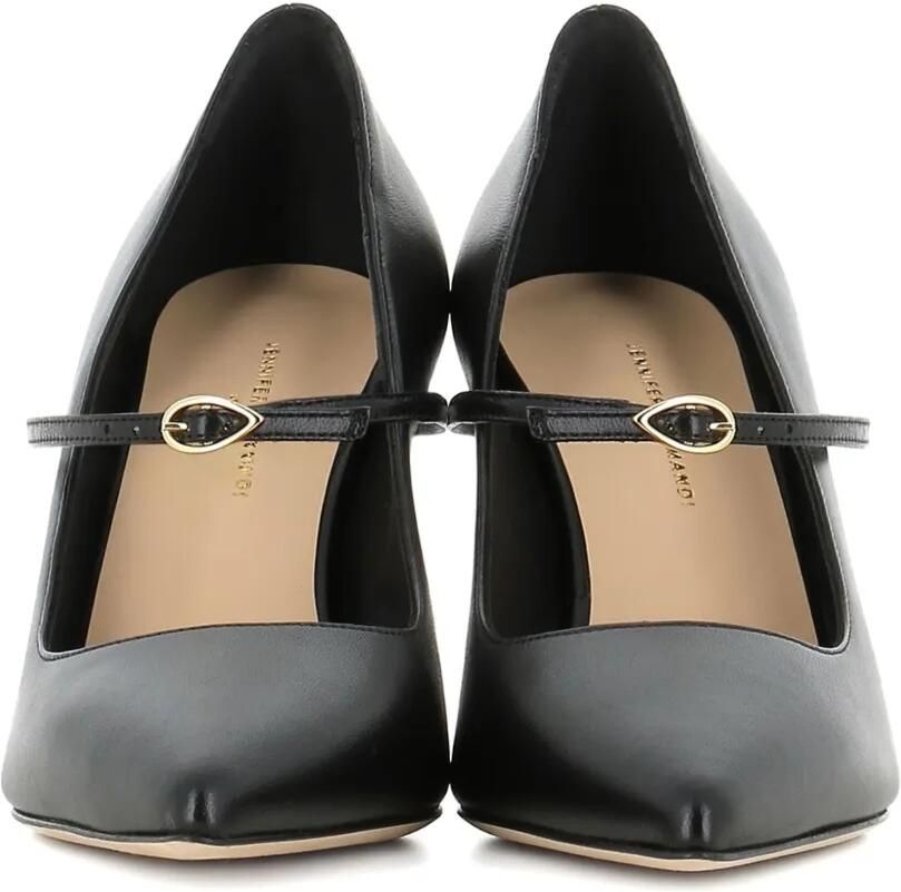 Jennifer Chamandi Lorenzo 85mm pumps met puntige neus Zwart - Foto 2