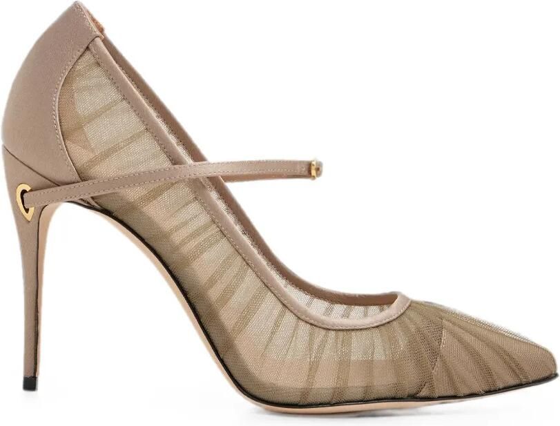Jennifer Chamandi Lorenzo pumps Beige