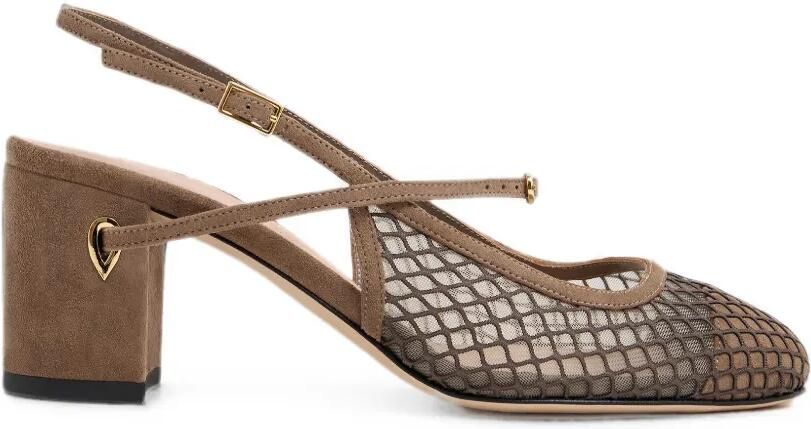 Jennifer Chamandi Mattia slingback pumps Groen