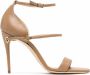 Jennifer Chamandi Rolando leren sandalen Beige - Thumbnail 1