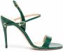 Jennifer Chamandi Tommaso leren sandalen Groen - Thumbnail 1