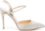 Jennifer Chamandi Vittorio pumps met kristallen Zilver - Thumbnail 1