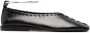 Jil Sander Ballerina's met ring detail Zwart - Thumbnail 1