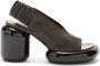 Jil Sander Sandalen met blokhak Zwart - Thumbnail 1