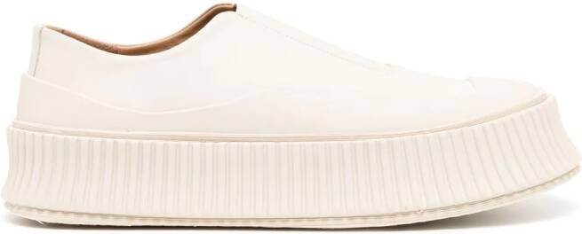 Jil Sander City chunky sneakers Wit