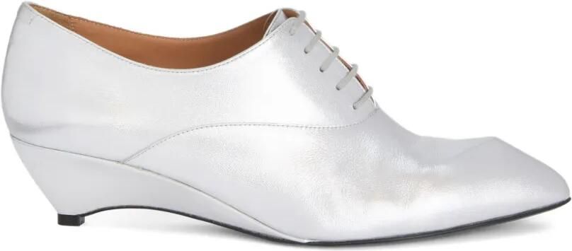 Jil Sander Arc veterschoenen Zilver
