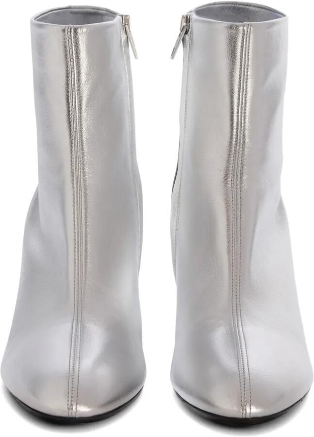 Jil Sander Lune enkellaarzen Zilver - Foto 3