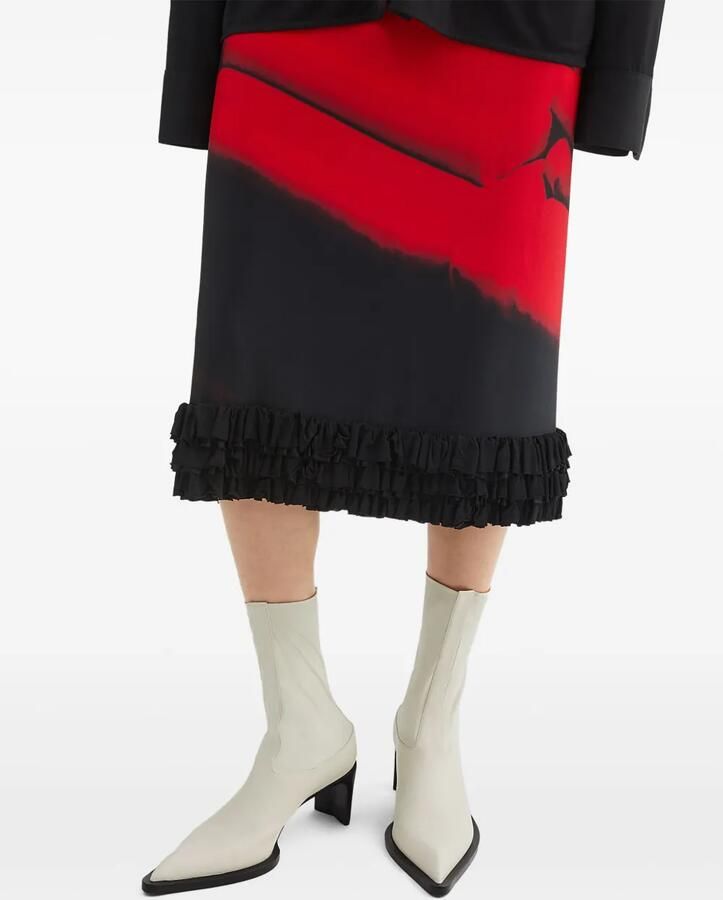 Jil Sander Enkellaarzen Wit - Foto 4