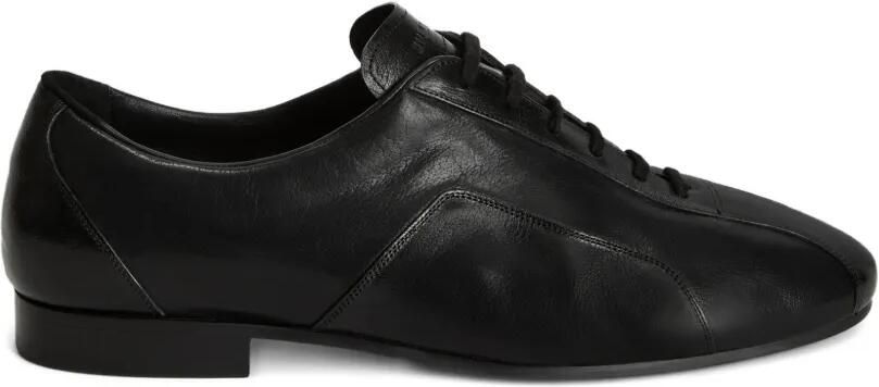 Jil Sander Hamburg veterschoenen Zwart