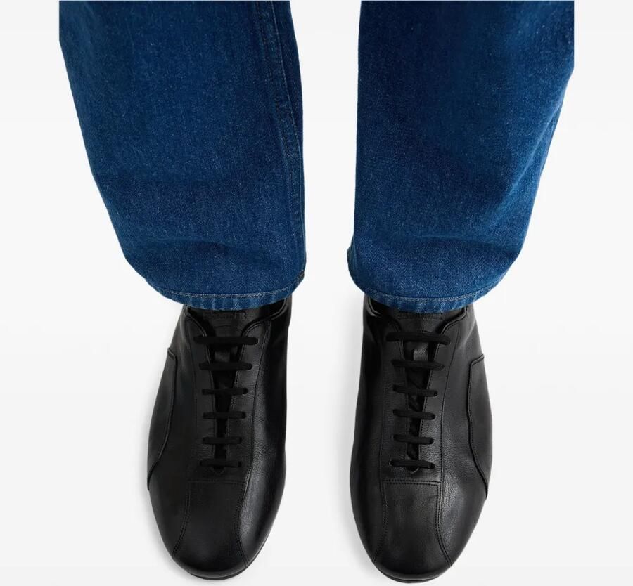 Jil Sander Hamburg veterschoenen Zwart - Foto 2
