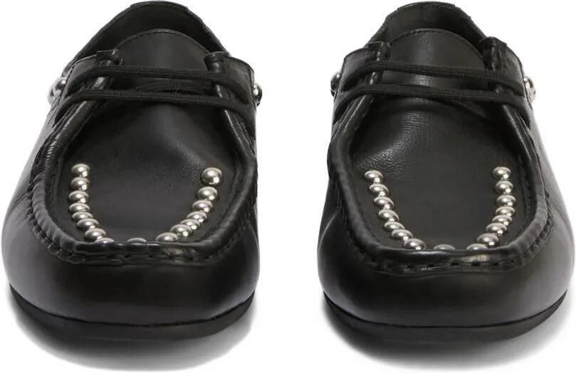 Jil Sander Hood loafers verfraaid met studs Zwart - Foto 2