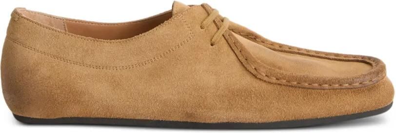 Jil Sander Hood veterschoenen Beige
