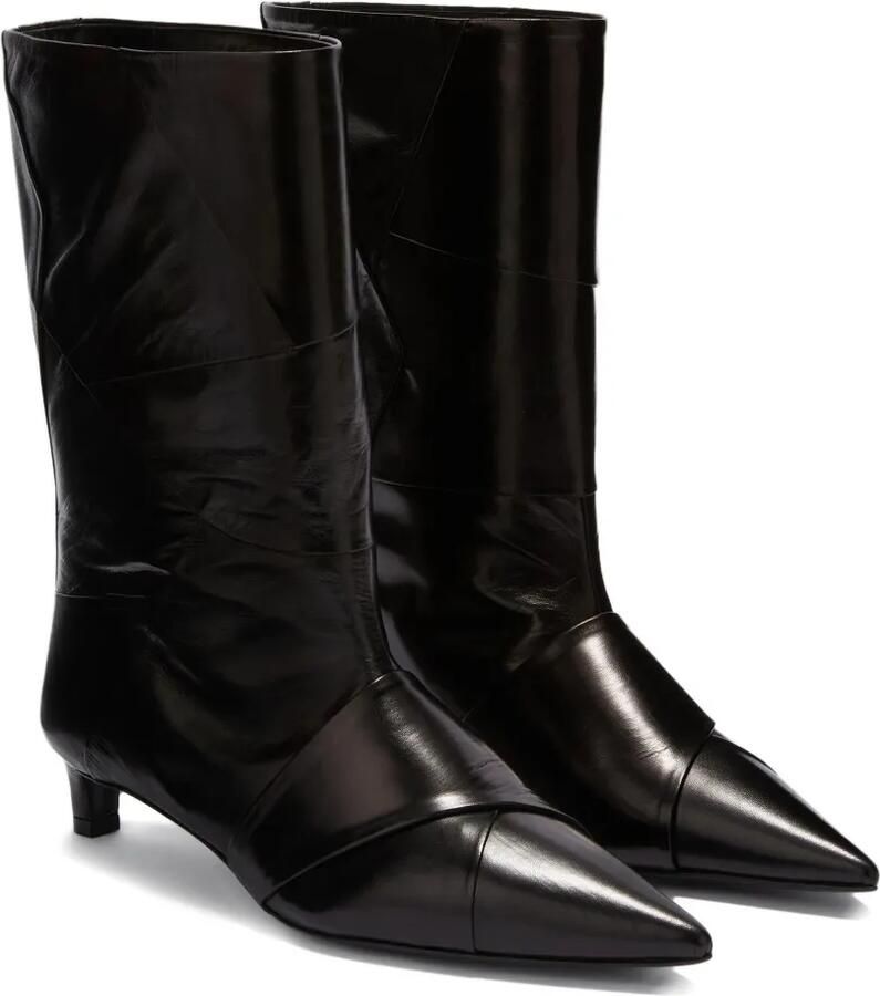 Jil Sander Leren laarzen Zwart - Foto 2