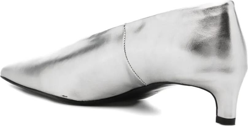 Jil Sander Leren pumps Grijs - Foto 3