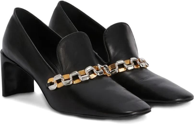 Jil Sander Leren pumps Zwart - Foto 5