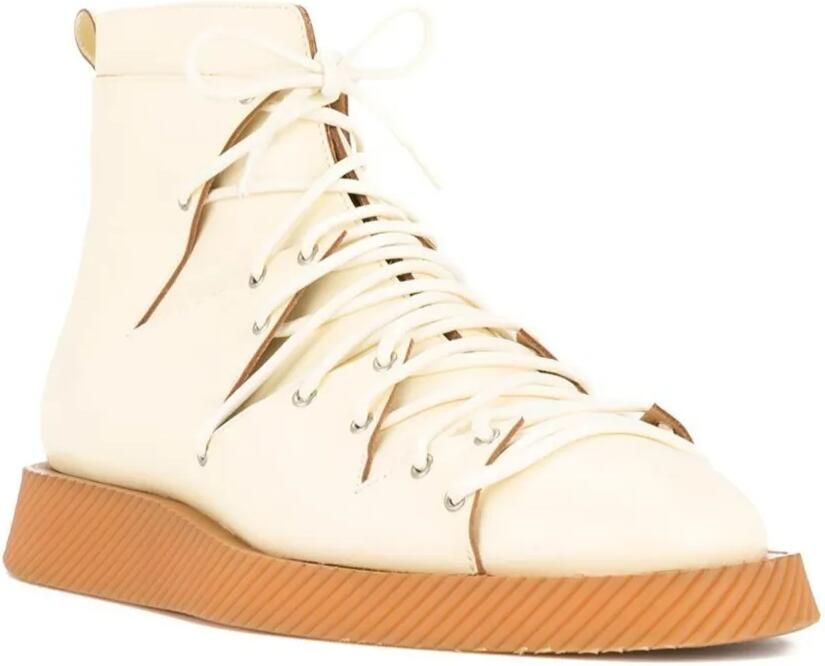 Jil Sander Leren sneakers Wit - Foto 2