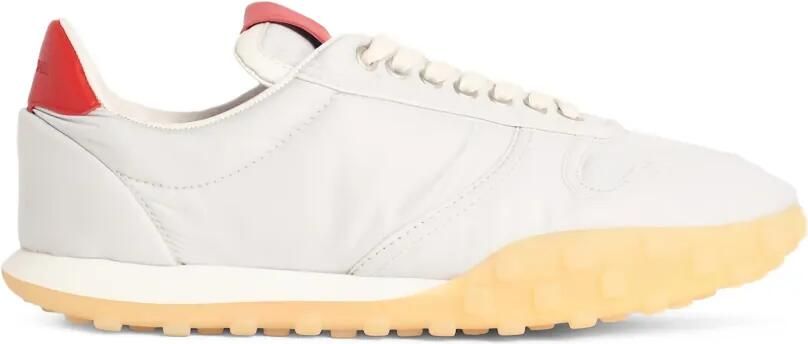 Jil Sander Leren sneakers Wit