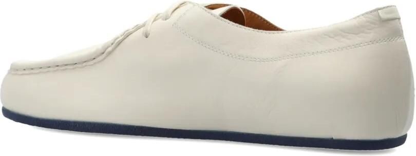 Jil Sander Leren veterschoenen Beige - Foto 5