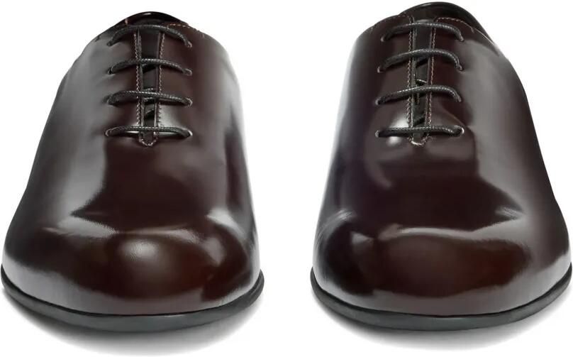 Jil Sander Leren veterschoenen Bruin - Foto 2