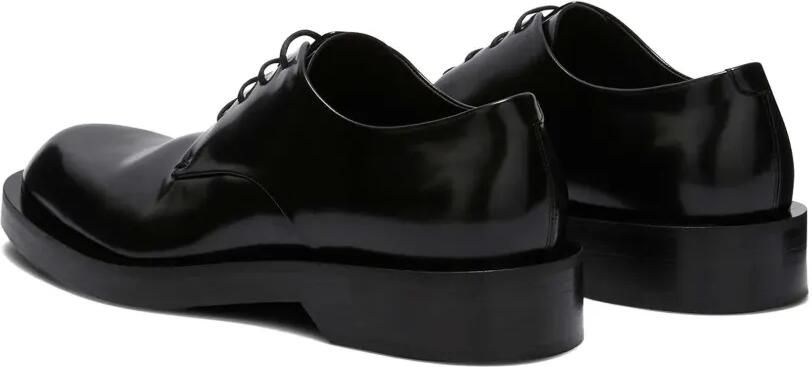 Jil Sander Leren veterschoenen Zwart - Foto 5