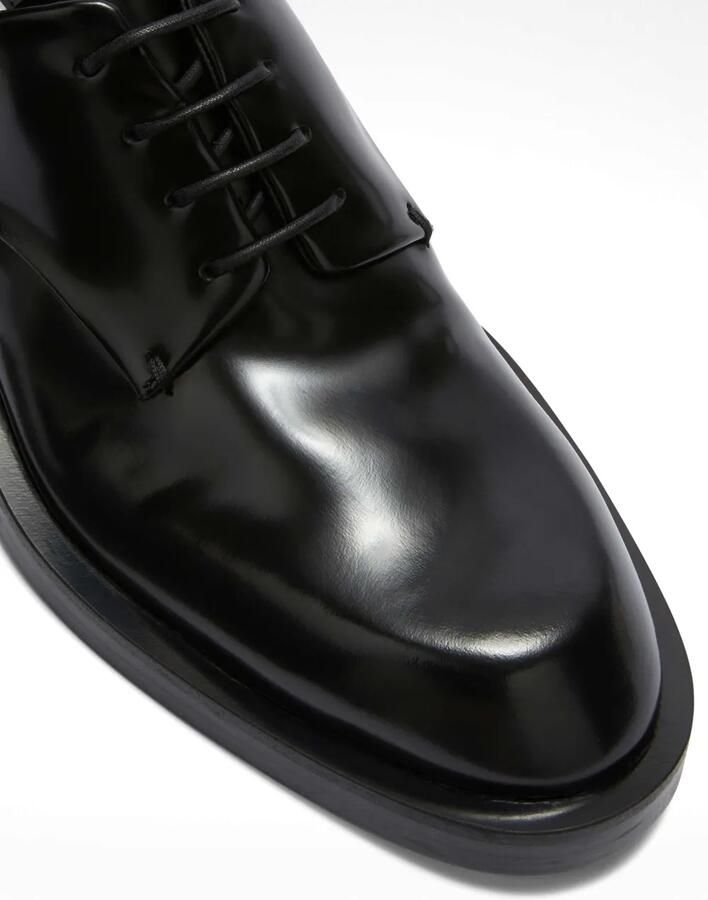 Jil Sander Leren veterschoenen Zwart - Foto 2