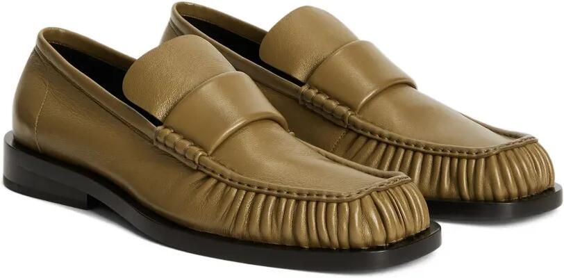 Jil Sander Loafers met gekreukt detail Geel - Foto 3