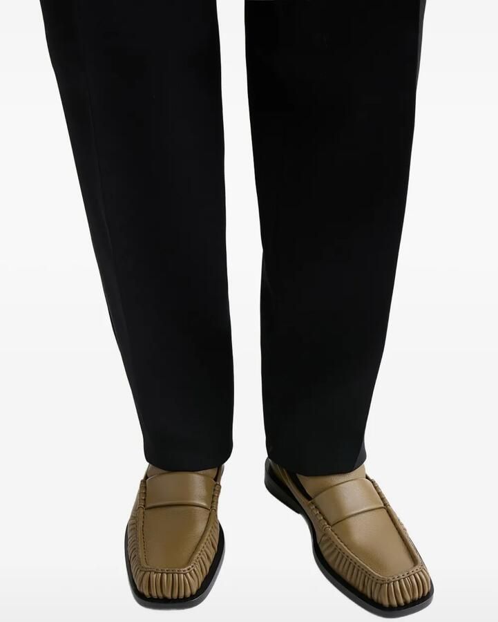 Jil Sander Loafers met gekreukt detail Geel - Foto 2