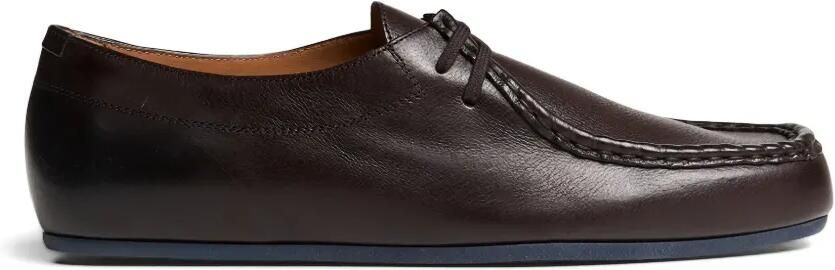 Jil Sander Loafers met veters Bruin