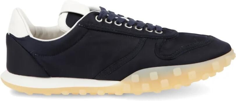 Jil Sander Moon low-top canvas sneakers Blauw