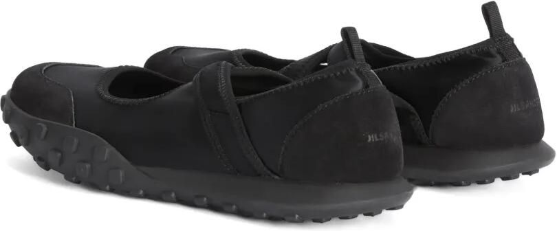 Jil Sander Moon sneaker-ballerina's met gekruiste bandjes Zwart - Foto 4