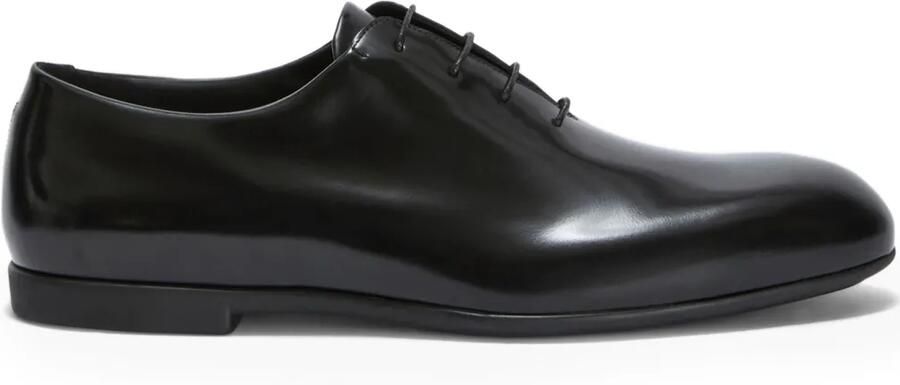 Jil Sander Oxford veterschoenen Zwart