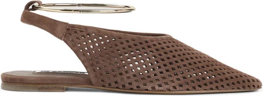 Jil Sander Pumps met puntige neus Bruin
