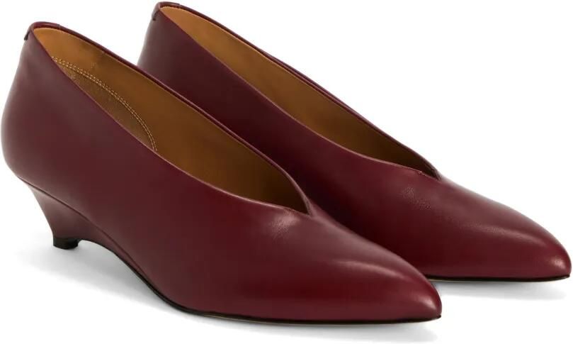 Jil Sander Pumps met puntige neus Rood - Foto 3