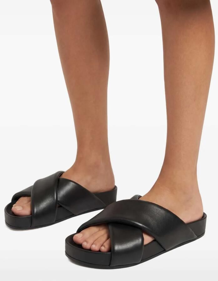 Jil Sander Sandalen met gekruiste bandjes Zwart - Foto 2