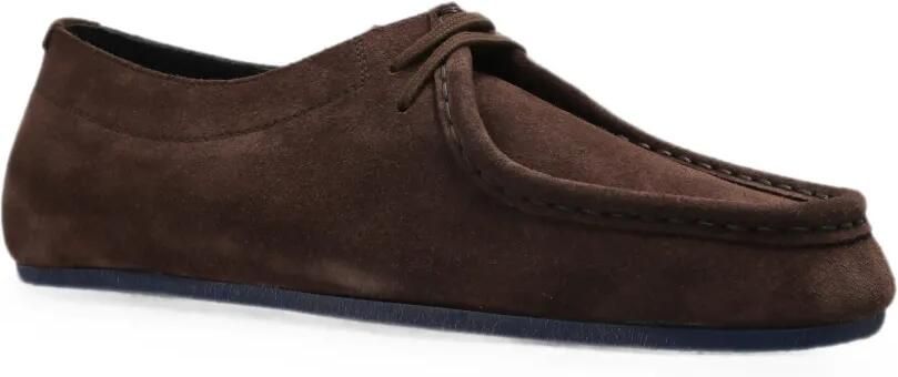 Jil Sander Suède Oxford schoenen Bruin - Foto 2