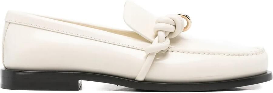 Jil Sander Tangle loafers Beige