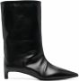 Jil Sander Laarzen met puntige neus Zwart - Thumbnail 1