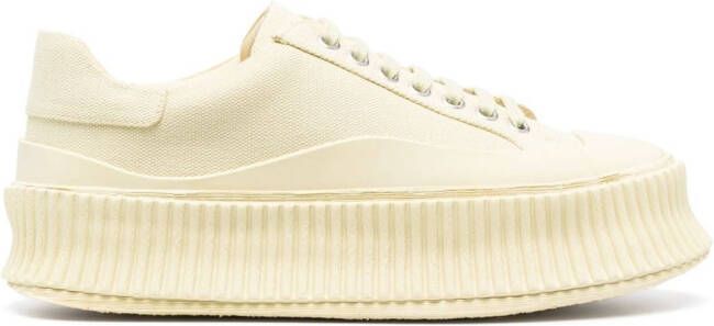 Jil Sander Sneakers met vlakken Geel