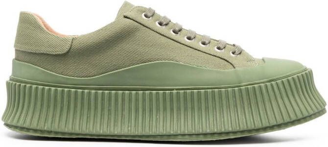 Jil Sander Chunky sneakers Groen